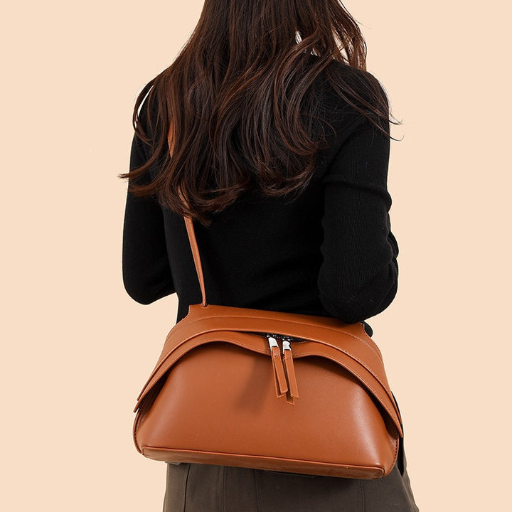 Damen Schultertasche mit stilvollem Design und praktischen Fächern Nord Taschen