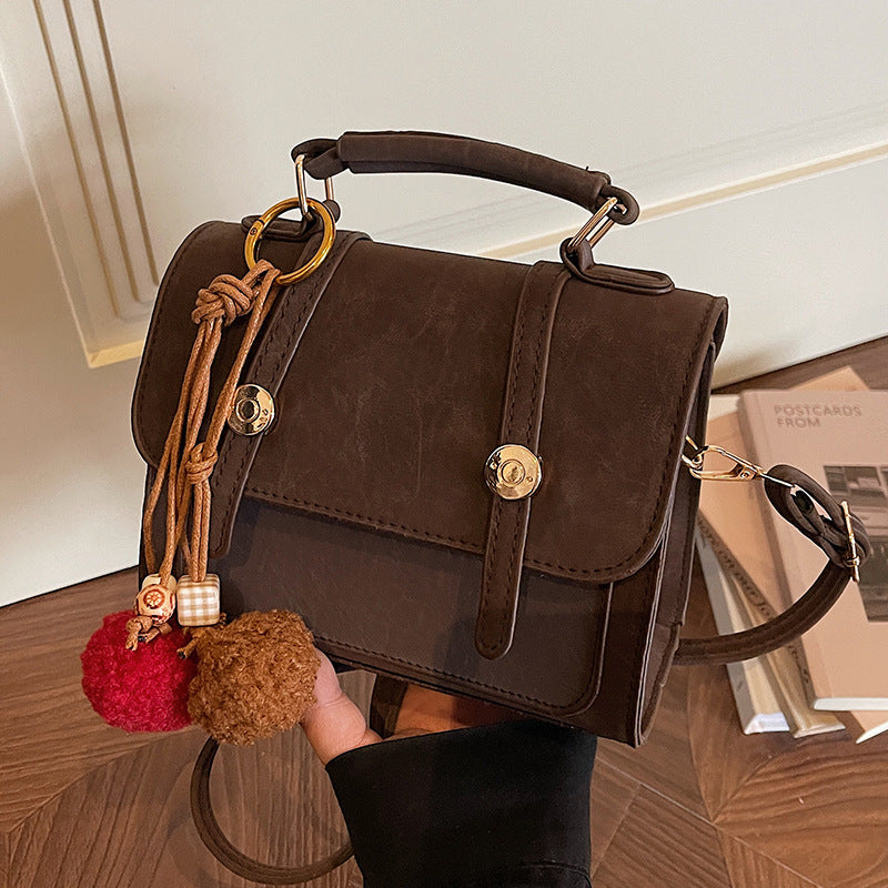 Damen Schultertasche im vintage-inspirierten Design Nord Taschen