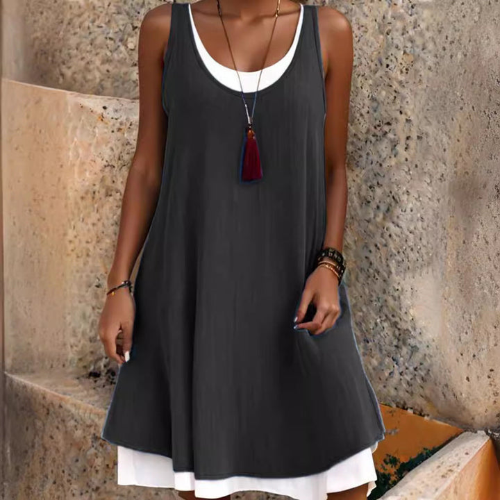 Damen lässiges Sommerkleid