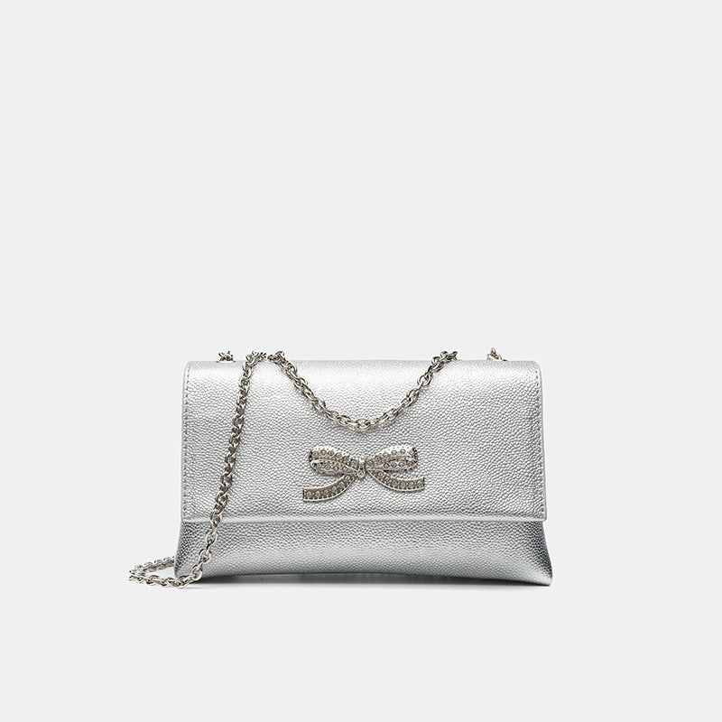 Damen Clutch-Tasche mit funkelndem Kristallverzierung Nord Taschen