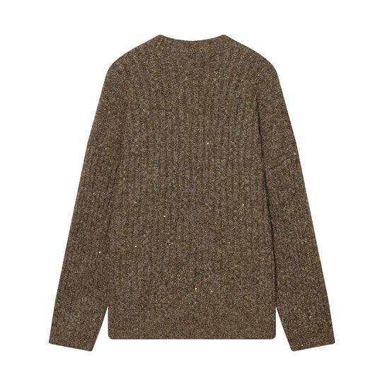 Damen Grobstrick‑Cardigan mit Zierknöpfen Nord Taschen