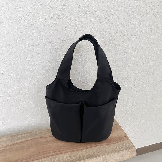 Damen Einkaufstasche mit stylischen Seitentaschen Nord Taschen