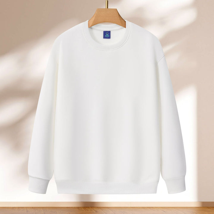 Damen lässiges Sweatshirt mit breiten Schultern und weichem Innenfutter