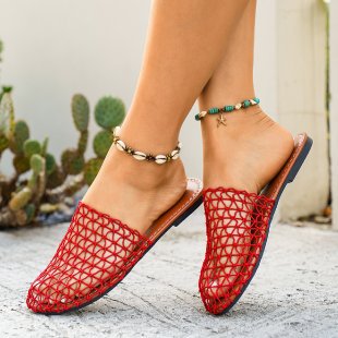 Damen Atmungsaktive und flexible Freizeit-Slipper