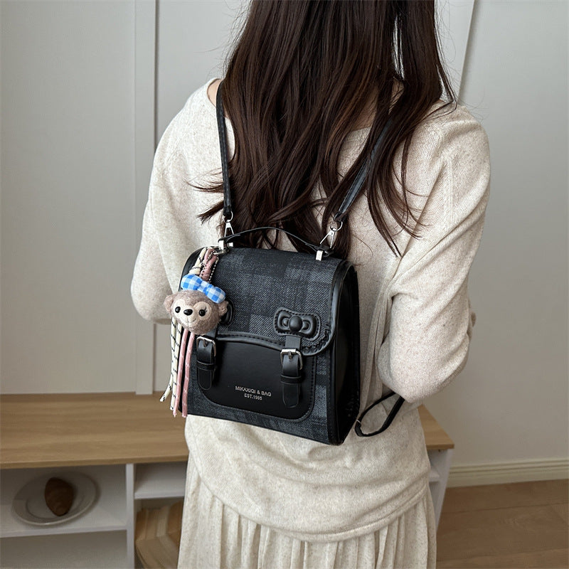Damen Mini-Rucksackhandtasche mit verspieltem Tiermotiv Nord Taschen