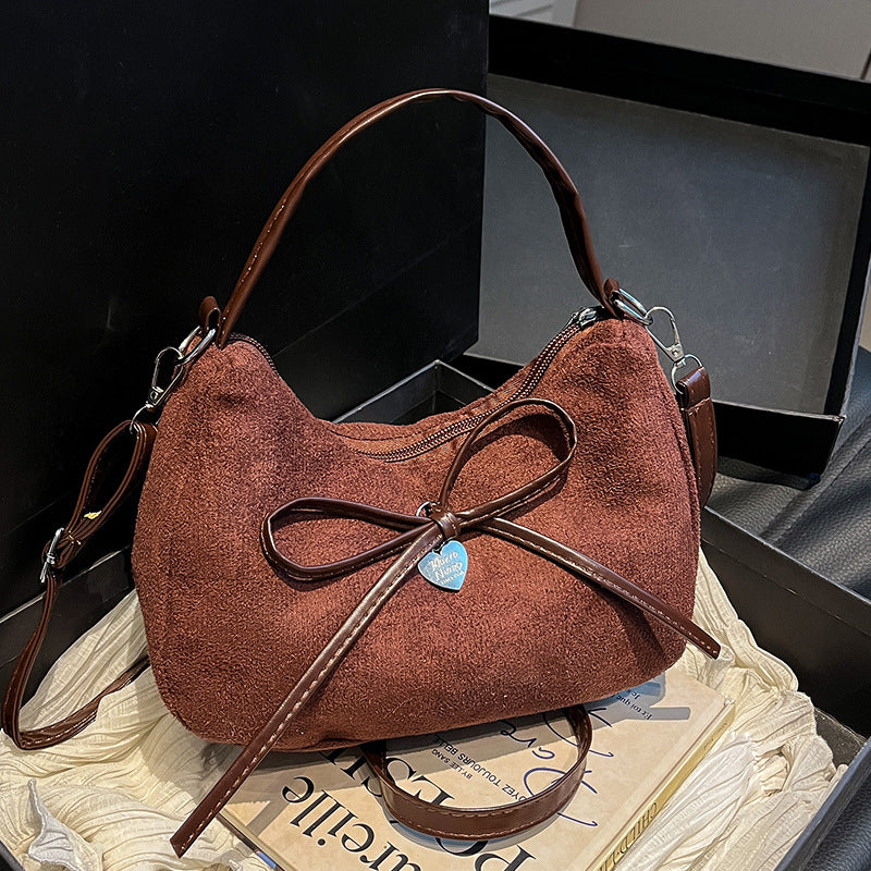Damen Mini-Handtasche mit elegantem Schleifen-Design Nord Taschen