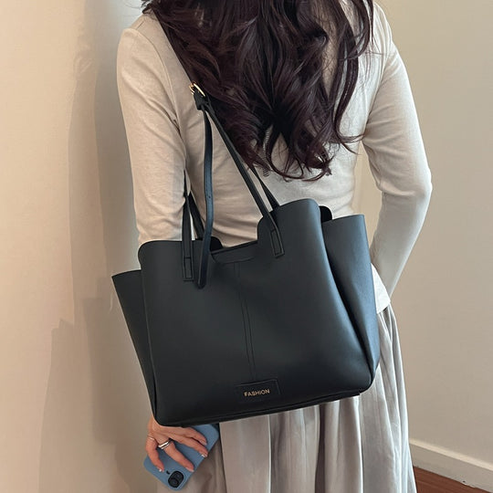 Damen stilvolle Hochformat-Handtasche mit verstellbarem Schulterriemen Nord Taschen