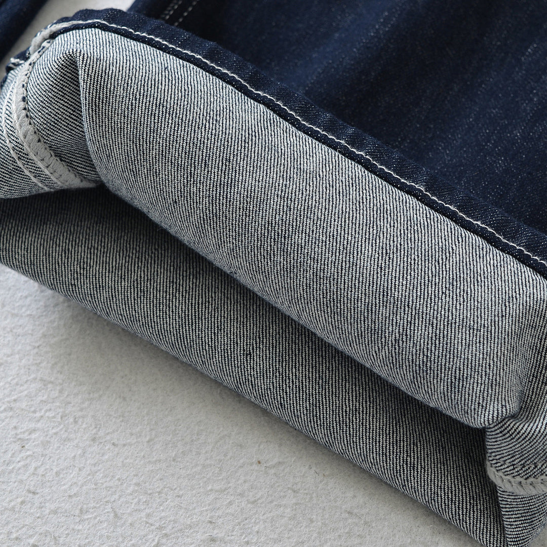 Damen Flared-Jeans mit dekorativer Mittelnaht und Kontrastnähten Nord Taschen
