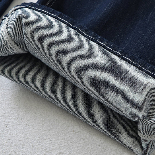 Damen Flared-Jeans mit dekorativer Mittelnaht und Kontrastnähten Nord Taschen