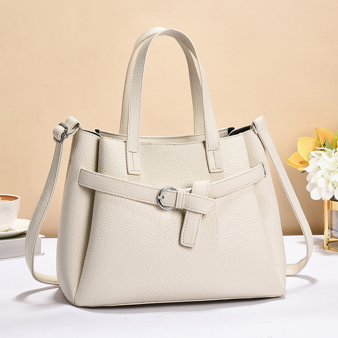 Damen elegante Handtasche mit vielseitigem Tragegurt Nord Taschen