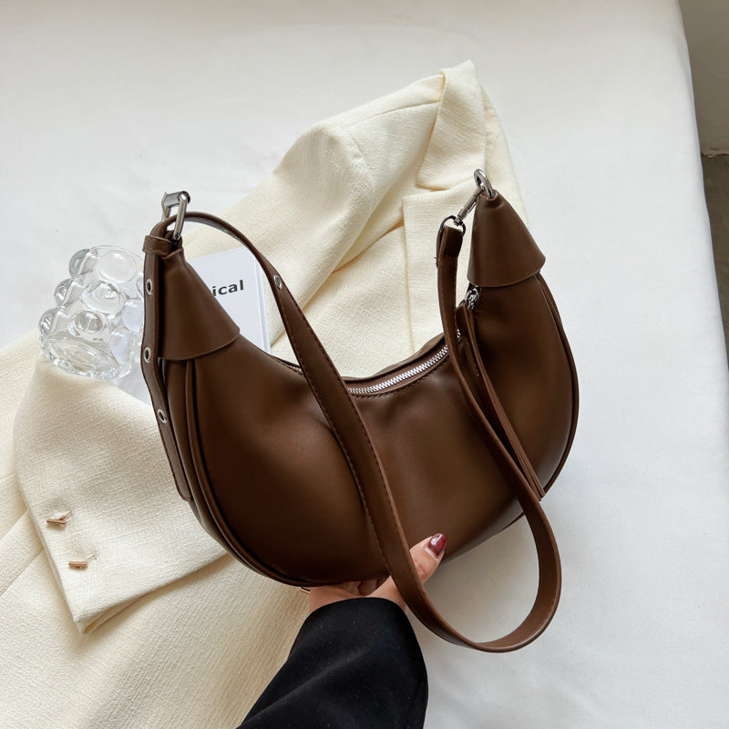 Damen Hobo-Handtasche mit minimalistischem Design und einstellbarem Schulterriemen Nord Taschen