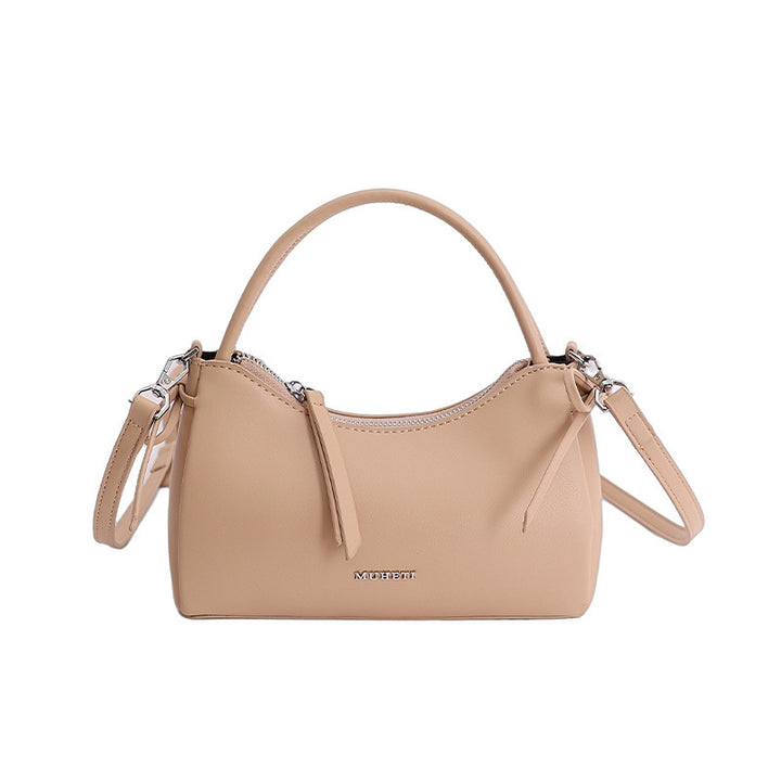 Damenhandtasche mit verspieltem Plüschanhänger Nord Taschen