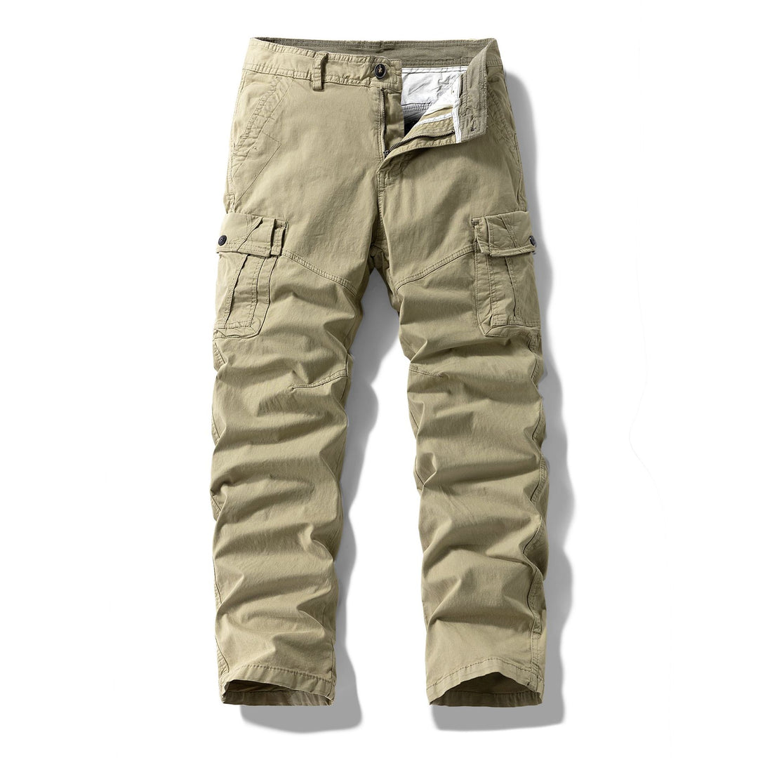 Herren Utility-Cargo-Hose im Vintage-Workwear-Look mit verstärkten Kniepartien und extra Stauraum Nord Taschen