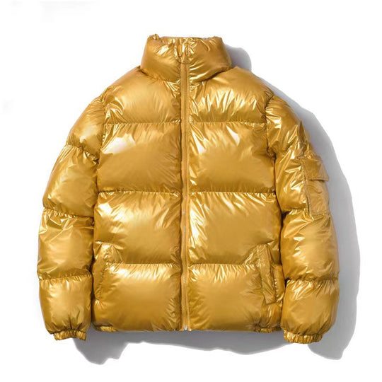 Unisex gepolsterte Steppjacke mit Thermoisolierung, Stehkragen und Ärmeltasche Nord Taschen