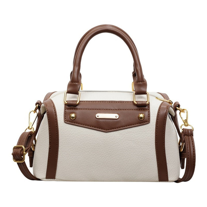 Damen Handtasche aus hochwertigem Kunstleder mit elegantem Kettenakzent Nord Taschen
