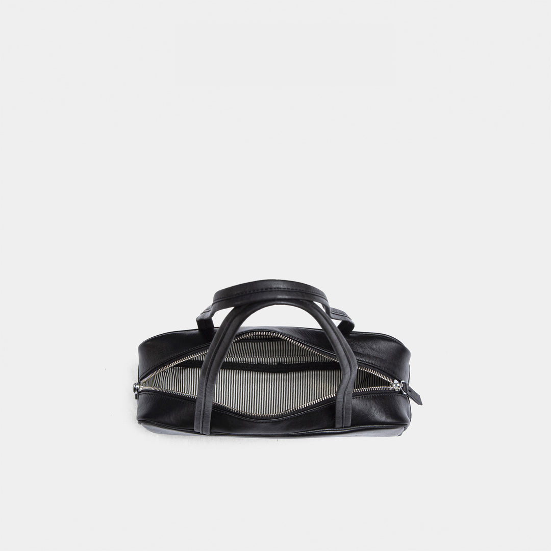 Damen praktische Handtasche im minimalistischen Design mit Reißverschluss Nord Taschen