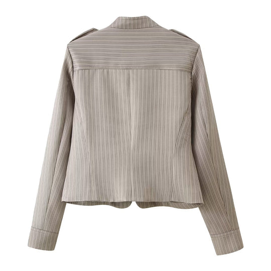 Damen Cropped-Stretchhose im Reithosenstil mit Kniebesatz Nord Taschen