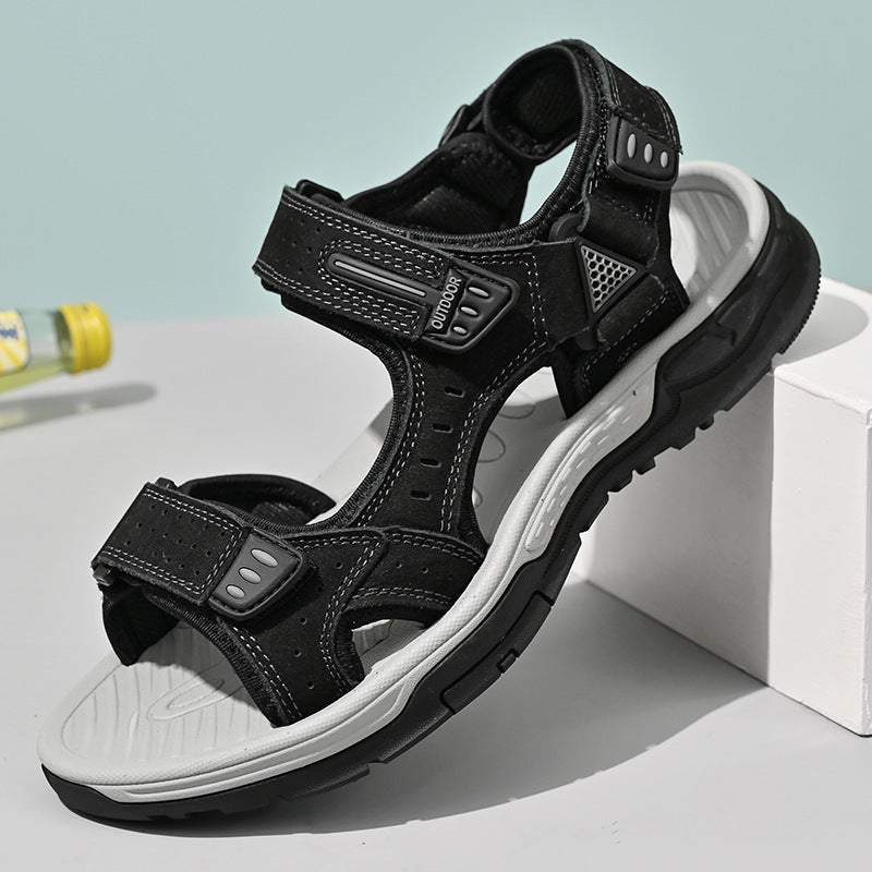 Herren Sportliche Outdoor-Sandalen mit verstellbarem Riemensystem und rutschfester Sohle