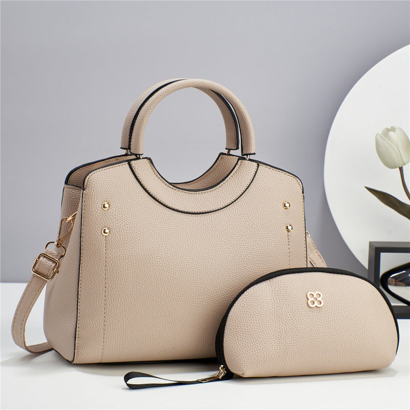 Damen Designer Handtasche mit abnehmbarer Kosmetiktasche Nord Taschen