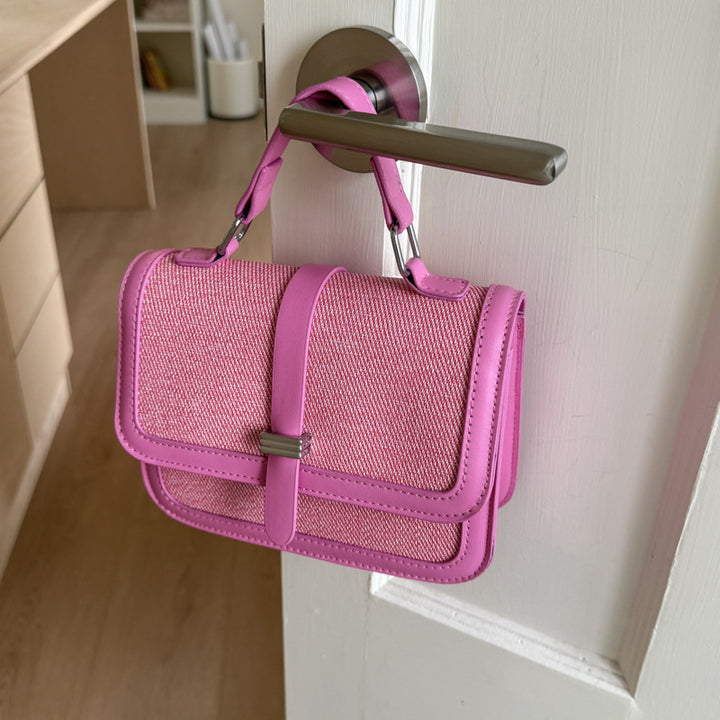 Damen Umhängetasche mit strukturiertem Design und abnehmbarem Schulterriemen Nord Taschen