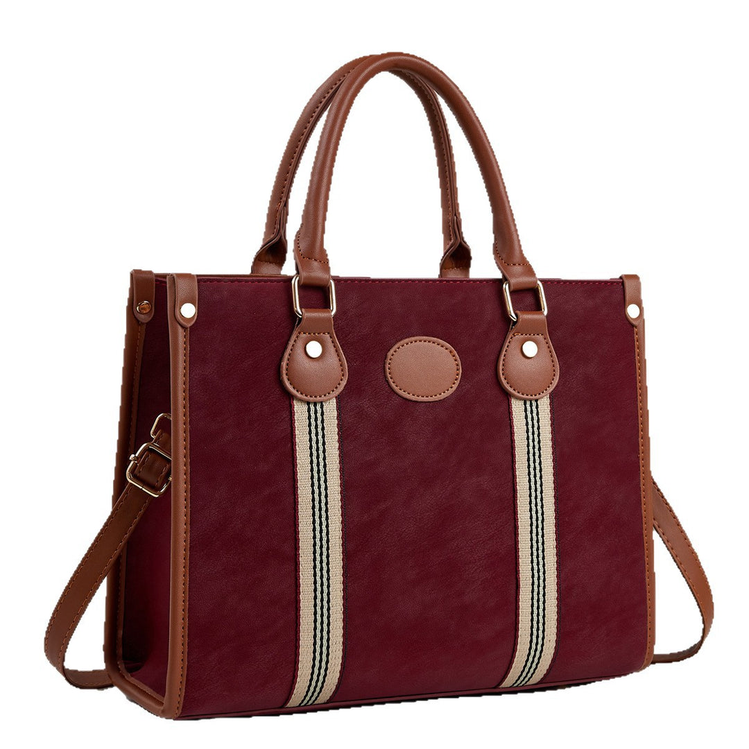 Damen elegante Handtasche im modernen Design mit praktischem Tragegurt Nord Taschen