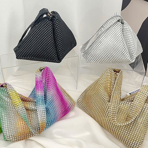 Damen elegante Glitzer-Handtasche Nord Taschen