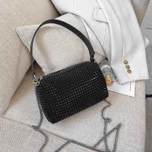 Damen elegante Umhängetasche mit strukturierter Oberfläche Nord Taschen