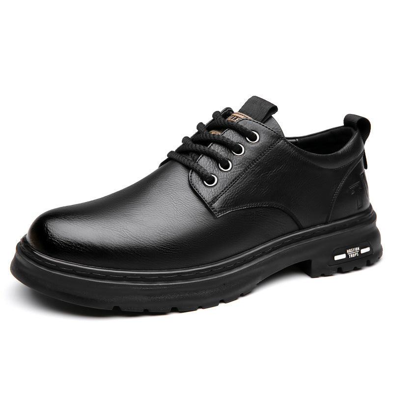 Elegante Herren-Schnürschuhe mit rutschfester Außensohle und atmungsaktivem Innenfutter