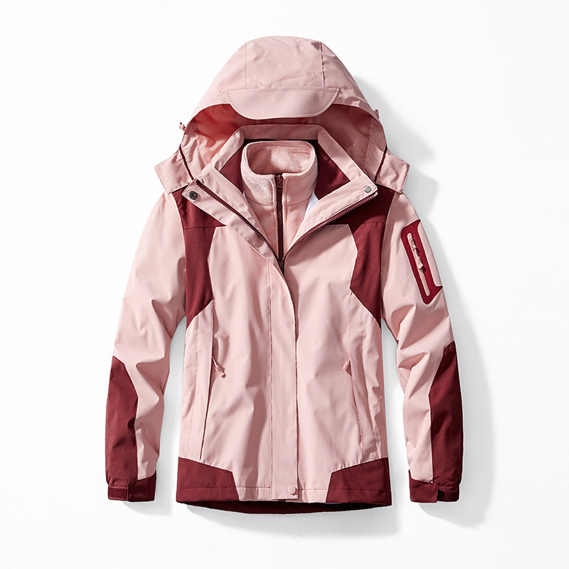 Herren atmungsaktive Outdoor-Windejacke Nord Taschen
