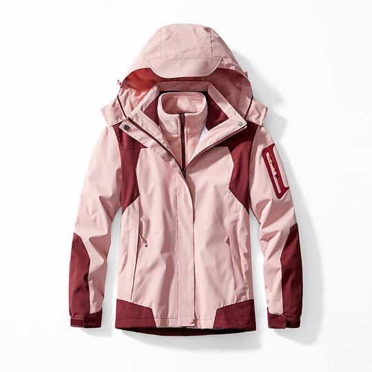 Herren atmungsaktive Outdoor-Windejacke Nord Taschen