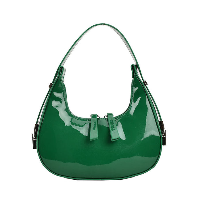 Damen Hobo-Tasche mit glänzender Oberfläche und einzigartigem Design Nord Taschen