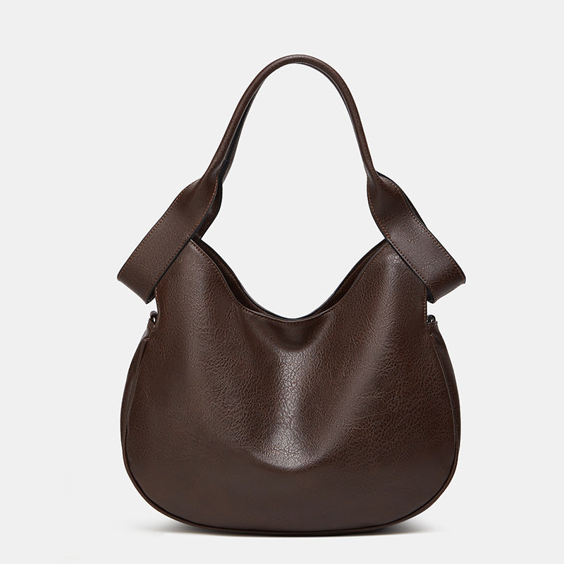 Damen Hobo-Tasche aus hochwertigem Kunstleder mit eleganter Oberflächenstruktur Nord Taschen