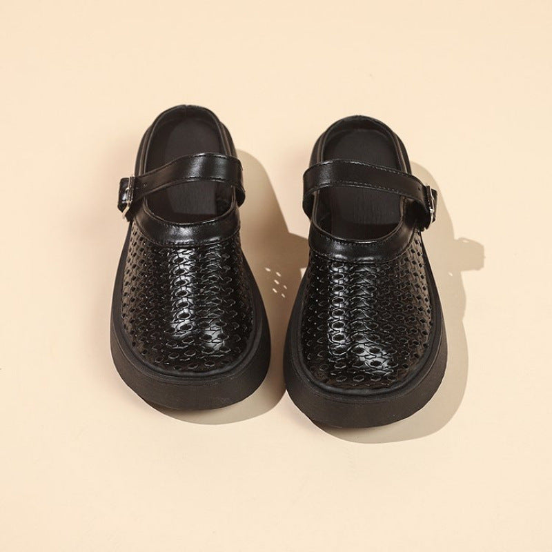 Damen Atmungsaktive Clogs mit verstellbarem Riemen