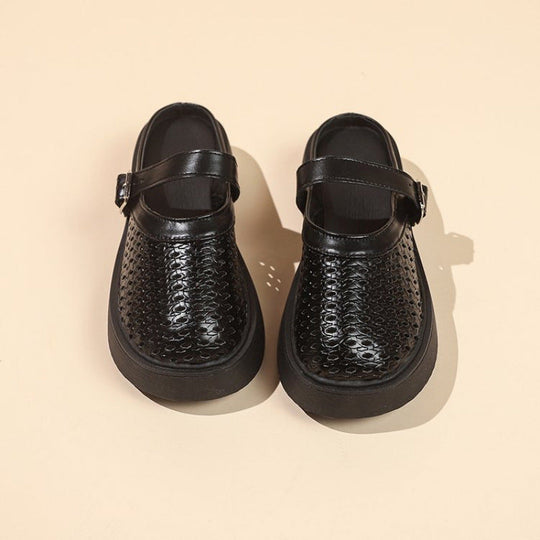 Damen Atmungsaktive Clogs mit verstellbarem Riemen