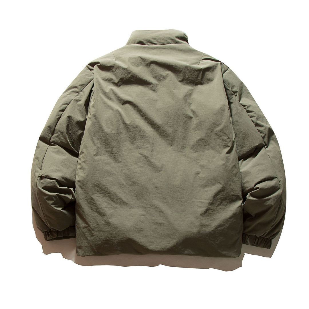 Unisex Boxy-isolierte Kurzjacke mit wattierter Füllung und hohem Stehkragen Nord Taschen