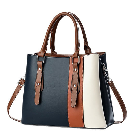 Damen Handtasche mit eleganten Farbakzenten und vielseitigem Tragegurt Nord Taschen