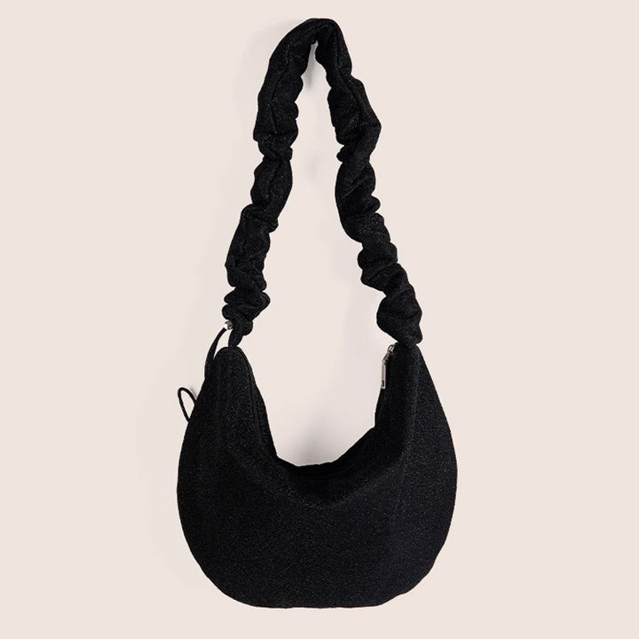 Damen Hobo-Tasche aus elegantem, strukturiertem Kunstleder mit modischem Tragegurt Nord Taschen