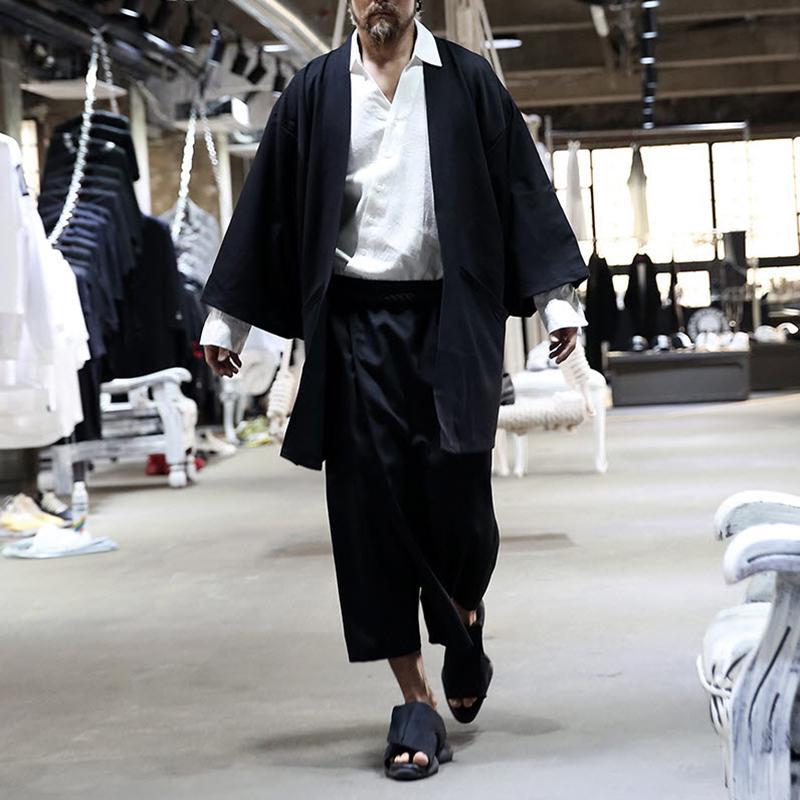 Damen Kimono-Jacke mit modernen Schnitt und praktischen Taschen