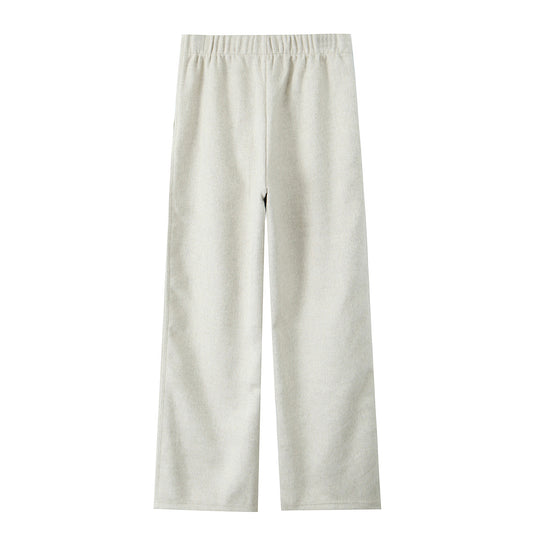 Damen Weite Jersey-Hose mit hohem Bund und elastischem Gummizug Nord Taschen