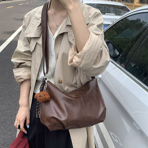 Damen moderne Umhängetasche mit weichem Material Nord Taschen