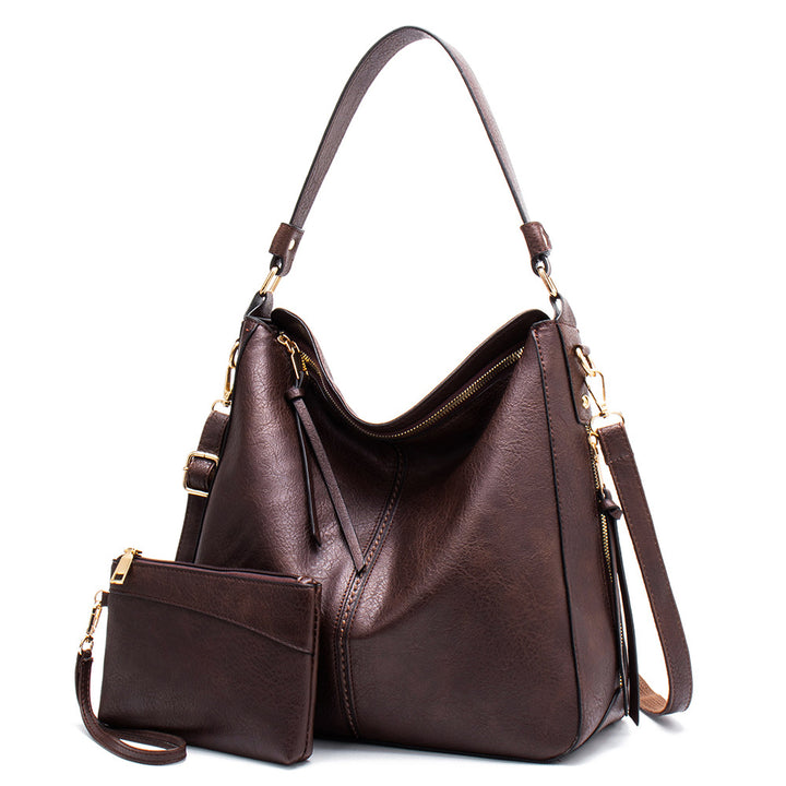 Damen Hobo-Tasche mit elegantem, geschwungenem Design und abnehmbarem Innenbeutel Nord Taschen