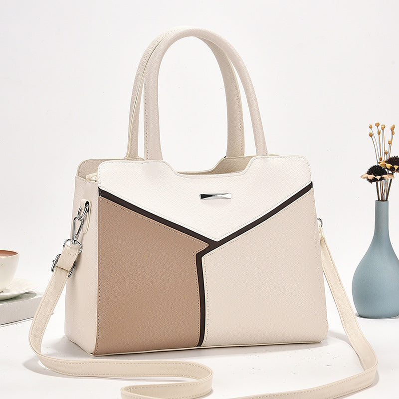 Damen elegante Handtasche mit geometrischen Akzenten Nord Taschen