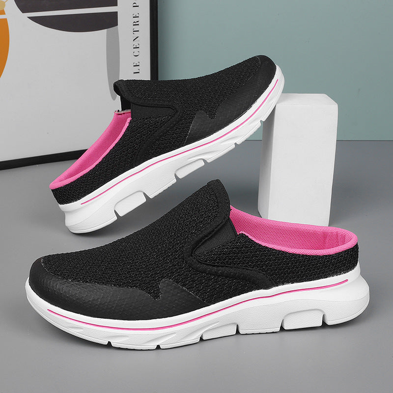 Damen Bequeme Clogs mit atmungsaktivem Mesh-Obermaterial