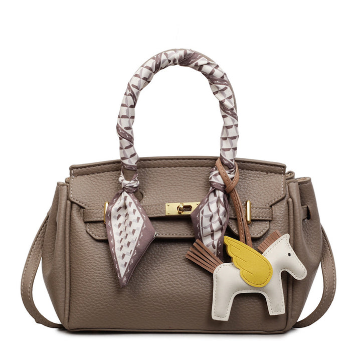 Damen modische Handtasche mit stilvollem Halstuch-Design Nord Taschen