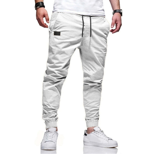 Herren Slim-Tapered Jogginghose mit Kordelzug, Eingrifftaschen und geripptem Knöchelabschluss Nord Taschen