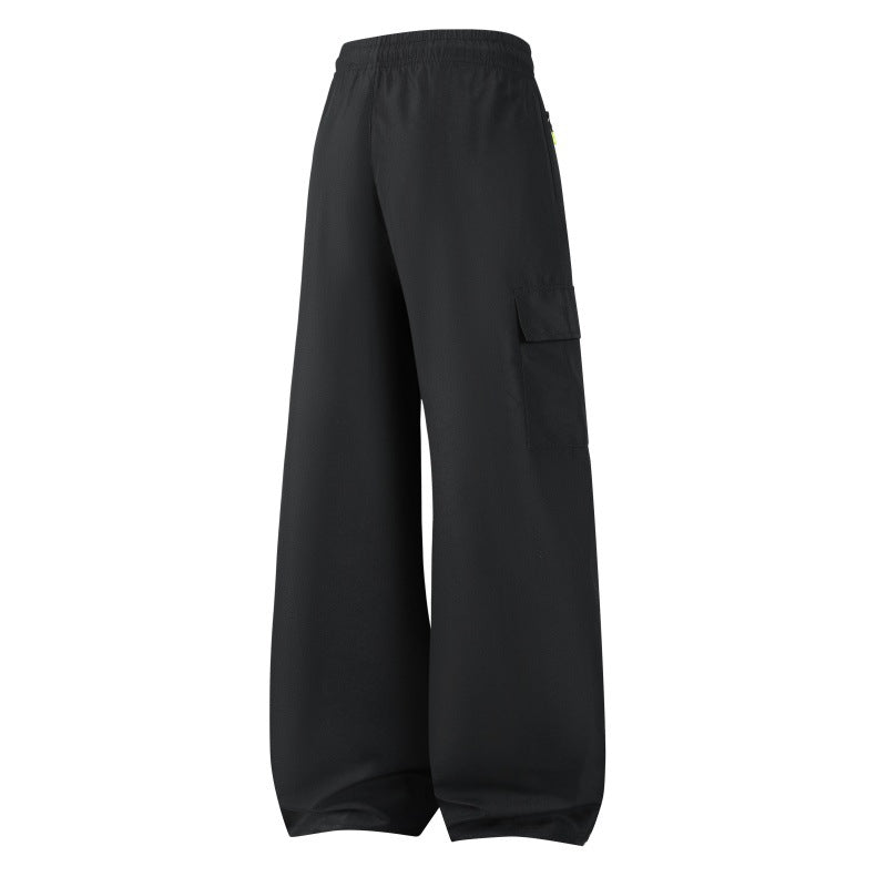 Herren Weite Utility-Cargo-Shorts mit elastischem Bund, Kordelzug & Reißverschlusstaschen Nord Taschen