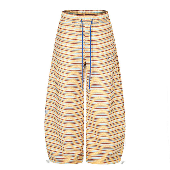 Damen Weite Palazzo‑Loungehose mit Tunnelzugbund und verstellbaren Saumkordeln Nord Taschen