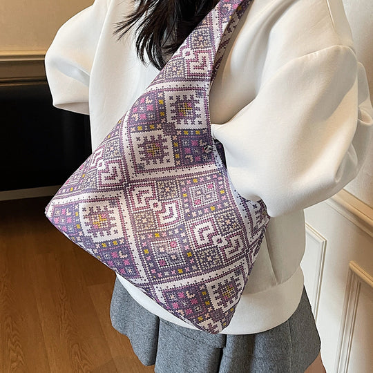 Damen Hobo-Tasche mit kunstvollen ethnischen Mustern Nord Taschen