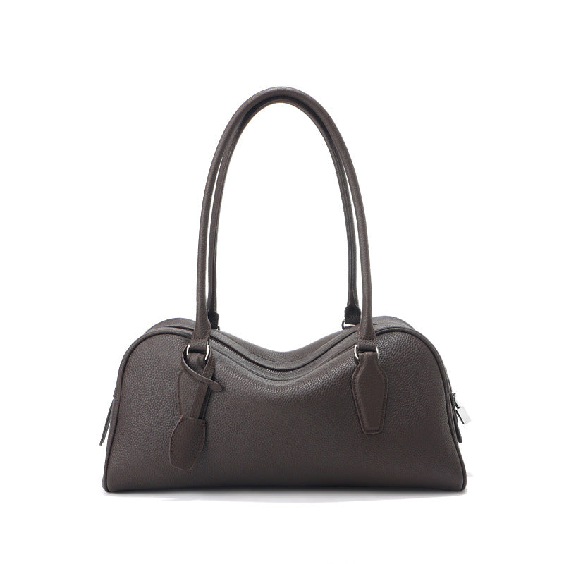 Damen modische Handtasche aus hochwertigem Leder mit Komfortgriffen Nord Taschen