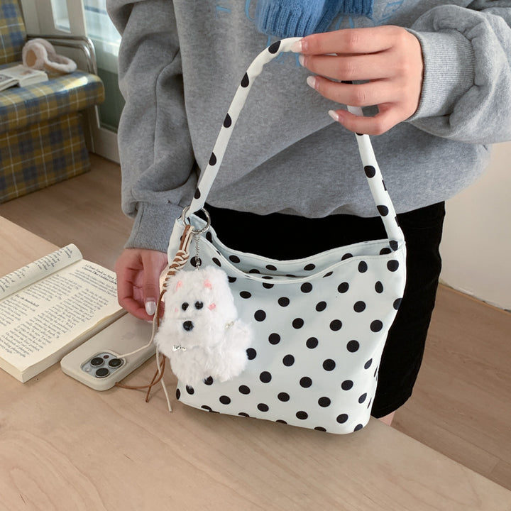 Damen Umhängetasche mit punktiertem Design Nord Taschen